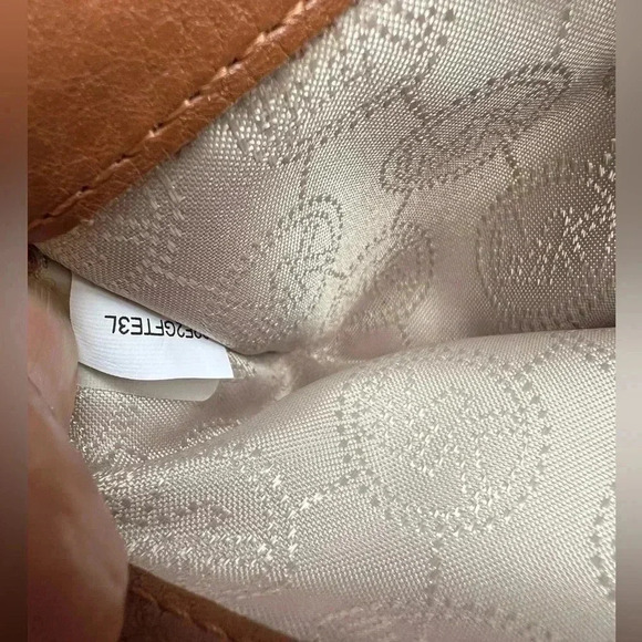 MICHAEL MICHAEL KORS Brown Leather Fulton Flap Continental Wallet - Picture 12 of 12